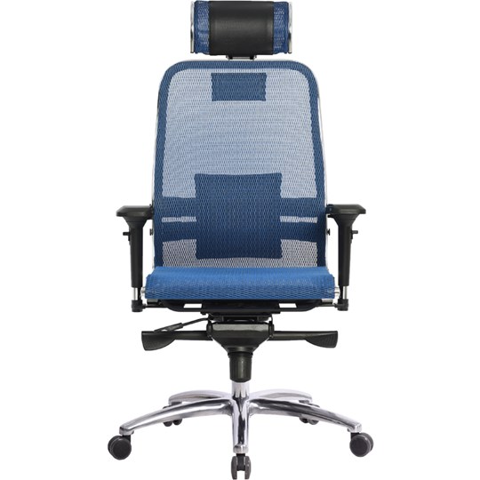 Офисное кресло Samurai S-3.04, синий в Подольске - изображение 1