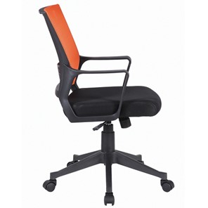Кресло Brabix Balance MG-320 (с подлокотниками, комбинированное черное/оранжевое) 531832 в Москве - предосмотр 1