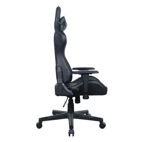 Офисное кресло Brabix GT Carbon GM-115 (две подушки, экокожа, черное) 531932 в Москве - изображение 1