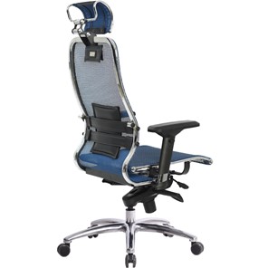 Офисное кресло Samurai S-3.04, синий в Подольске - предосмотр 3