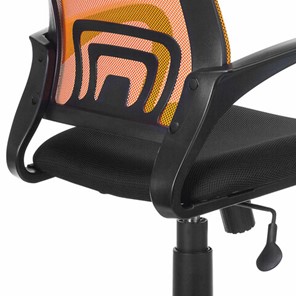 Офисное кресло Brabix Fly MG-396 (с подлокотниками, сетка, оранжевое/черное) 532084 в Москве - предосмотр 5
