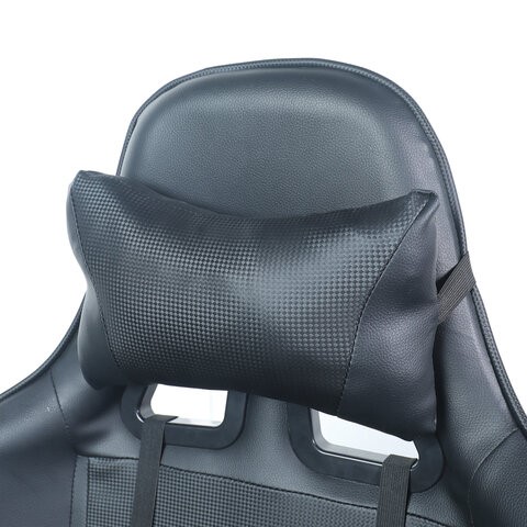 Офисное кресло Brabix GT Carbon GM-115 (две подушки, экокожа, черное) 531932 в Серпухове - изображение 5
