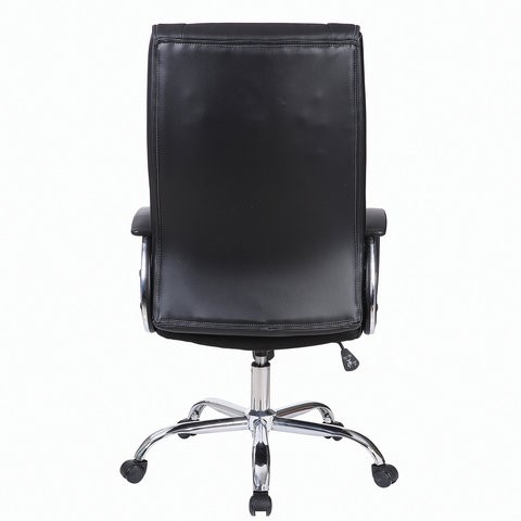 Кресло офисное Brabix Forward EX-570 (хром, экокожа, черное) 531837 в Москве - изображение 3