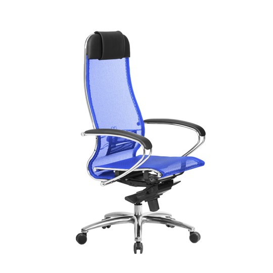 Офисное кресло Samurai S-1.04, синий в Подольске - изображение 3