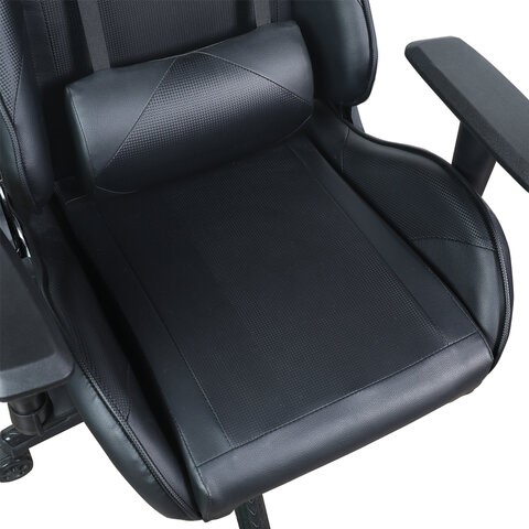 Офисное кресло Brabix GT Carbon GM-115 (две подушки, экокожа, черное) 531932 в Москве - изображение 7