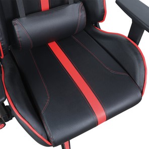Кресло Brabix GT Carbon GM-120 (две подушки, экокожа, черное/красное) 531931 в Москве - предосмотр 8