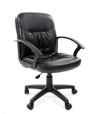 Офисное кресло CHAIRMAN 651 ЭКО черное в Химках - изображение