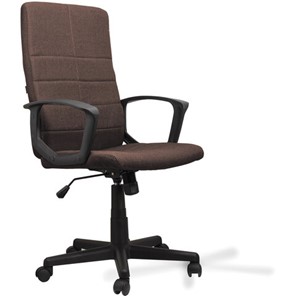 Кресло компьютерное Brabix Focus EX-518 (ткань, коричневое) 531577 в Москве