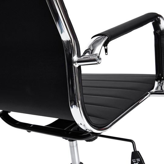 Кресло компьютерное URBAN кож/зам, черный, арт.14459 в Одинцово - изображение 7