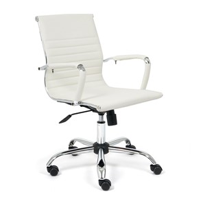Кресло компьютерное URBAN-LOW кож/зам, белый, арт.14454 в Подольске