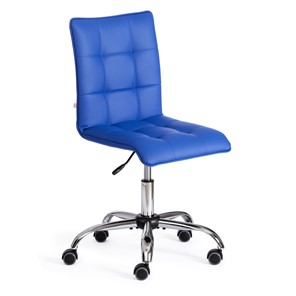 Компьютерное кресло ZERO кож/зам, синий, арт.12449 в Москве