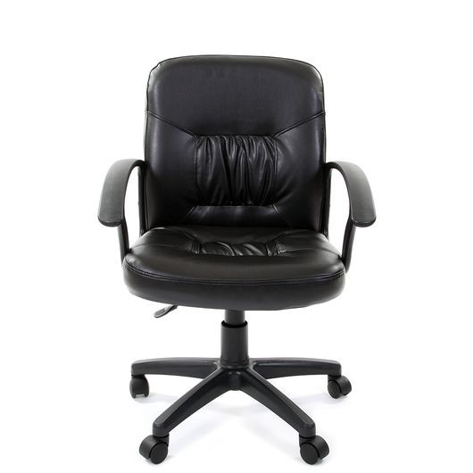 Офисное кресло CHAIRMAN 651 ЭКО черное в Одинцово - изображение 1