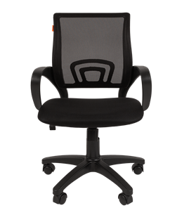 Офисное кресло CHAIRMAN 696 black Сетчатый акрил DW62 черный в Серпухове - предосмотр 1