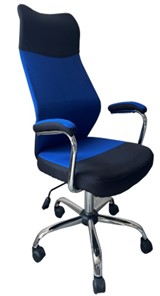 Компьютерное кресло C168 синий в Серпухове