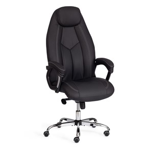 Компьютерное кресло BOSS Lux, кож/зам, черный, арт.21151 в Серпухове