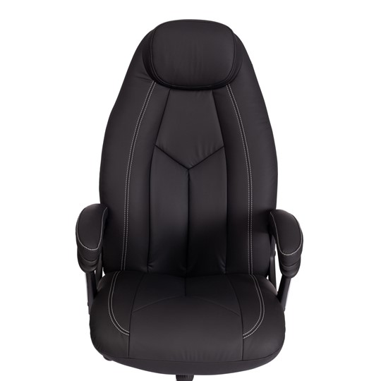 Компьютерное кресло BOSS Lux, кож/зам, черный, арт.21151 в Подольске - изображение 6