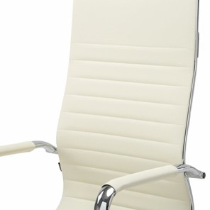 Компьютерное кресло BRABIX "Energy EX-509", экокожа, хром, бежевое, 531166 в Одинцово - предосмотр 5