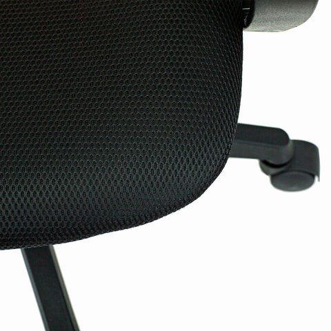 Офисное кресло Brabix Fly MG-396 (с подлокотниками, сетка, оранжевое/черное) 532084 в Москве - изображение 10