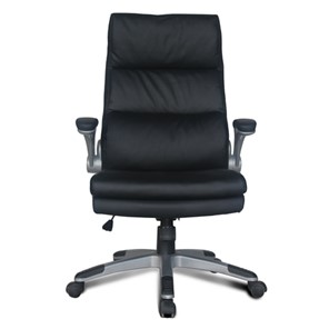Кресло компьютерное BRABIX "Fregat EX-510", рециклированная кожа, черное, 530863 в Подольске - предосмотр 4