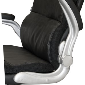Кресло компьютерное BRABIX "Fregat EX-510", рециклированная кожа, черное, 530863 в Серпухове - предосмотр 6
