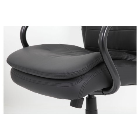 Кресло офисное BRABIX PREMIUM "Heavy Duty HD-001", усиленное, НАГРУЗКА до 200 кг, экокожа, 531015 в Подольске - изображение 9