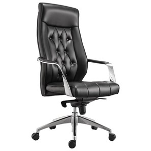 Кресло офисное BRABIX PREMIUM "Sonata EX-754", мультиблок, алюминий, экокожа, черное, 532491 в Химках