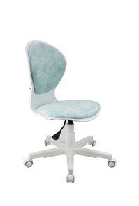 Кресло офисное Chair 1139 FW PL White, Голубой в Одинцово - предосмотр