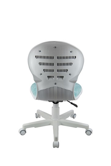 Кресло офисное Chair 1139 FW PL White, Голубой в Москве - изображение 4