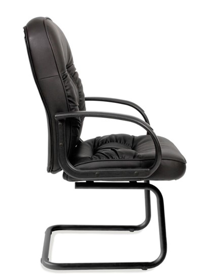 Кресло компьютерное CHAIRMAN 416V экокожа черная в Химках - изображение 5