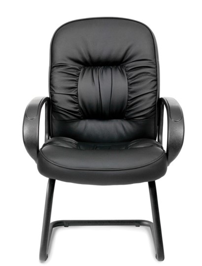 Кресло компьютерное CHAIRMAN 416V экокожа черная в Одинцово - изображение 4