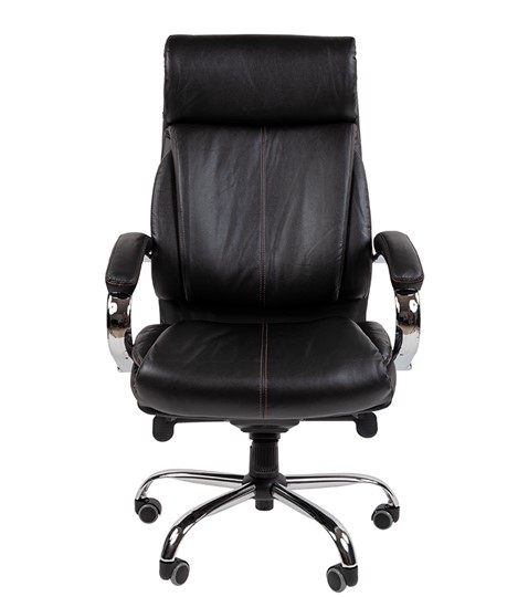 Кресло компьютерное CHAIRMAN 423 Экокожа черная в Подольске - изображение 1