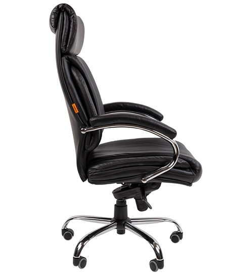 Кресло компьютерное CHAIRMAN 423 Экокожа черная в Подольске - изображение 2