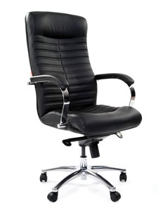 Офисное кресло CHAIRMAN 480 экожа черная в Коломне