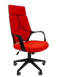 Кресло компьютерное CHAIRMAN 525, красное в Москве