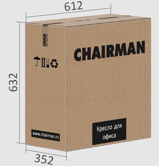 Кресло CHAIRMAN 525, серое в Подольске - изображение 5