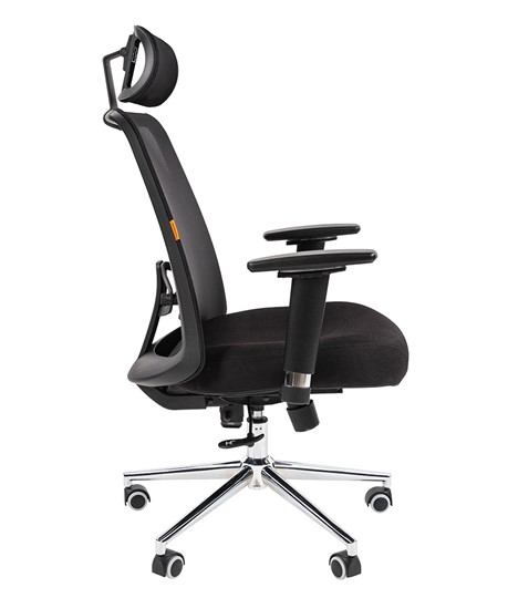 Офисное кресло CHAIRMAN 535 LUX сетчатый акрил черный / полиэстер черный в Подольске - изображение 2