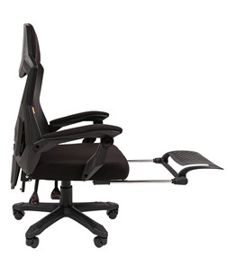 Компьютерное кресло CHAIRMAN 571 с подставкой для ног , Сетчатый акрил черный / Полиэстер черный в Подольске - предосмотр 3