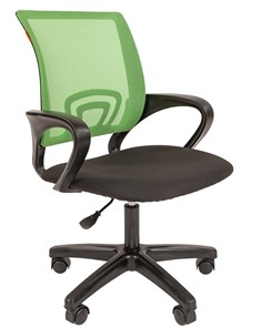 Кресло офисное CHAIRMAN 696 black LT, зеленое в Москве - предосмотр