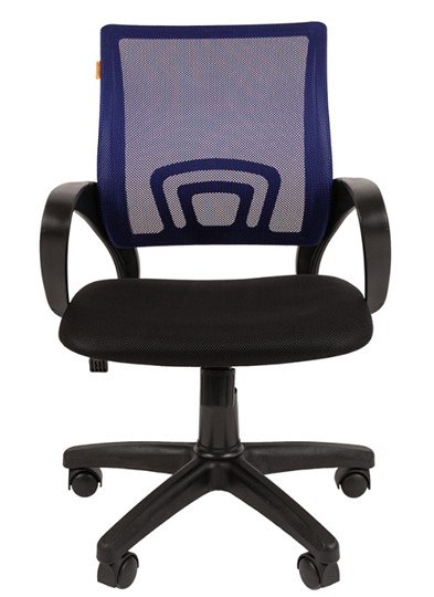 Компьютерное кресло CHAIRMAN 696 black Сетчатый акрил DW61 синий в Москве - изображение 1