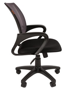 Кресло офисное CHAIRMAN 696 black Сетчатый акрил DW63 темно-серый в Серпухове - предосмотр 4