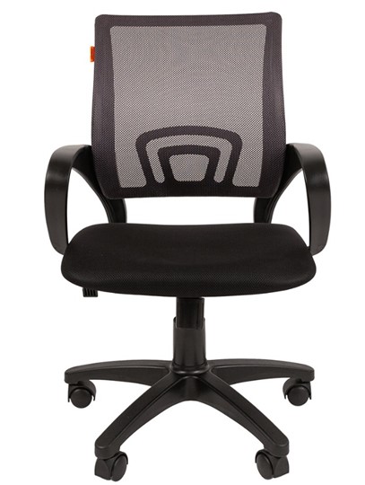 Кресло офисное CHAIRMAN 696 black Сетчатый акрил DW63 темно-серый в Подольске - изображение 3
