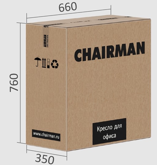 Компьютерное кресло CHAIRMAN CH415 эко кожа черная в Москве - изображение 5