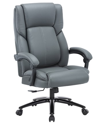 Компьютерное кресло CHAIRMAN CH415 эко кожа серая в Одинцово - изображение