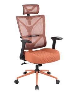 Компьютерное кресло CHAIRMAN CH566 сетчатый акрил оранжевый / полиэстер оранжевый в Москве - предосмотр