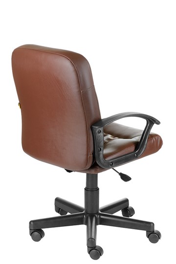 Офисное кресло Чат кожзам коричневый в Москве - изображение 2