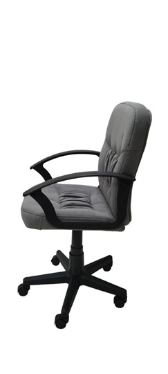 Офисное кресло Чат велюр серый в Одинцово - изображение 1