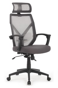Кресло офисное Design OLIVER W-203 AC, Серый в Химках