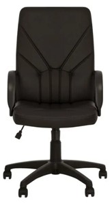 Офисное кресло MANAGER (PL64) экокожа ECO-30, черная в Коломне