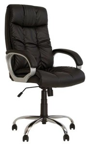 Офисное кресло MATRIX (CHR68) экокожа ECO-30 черная в Серпухове
