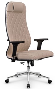 Кресло офисное Мetta L 1m 40M/2D Infinity Easy Clean (MPES) топган OMS, нижняя часть 17853 темно-бежевый в Москве